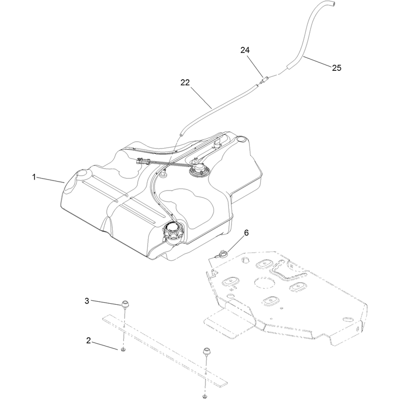 Fuel Tank Mounting Assembly