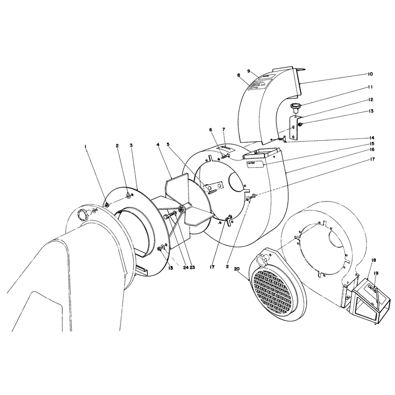 Blower Assembly Model 62912 and 62923