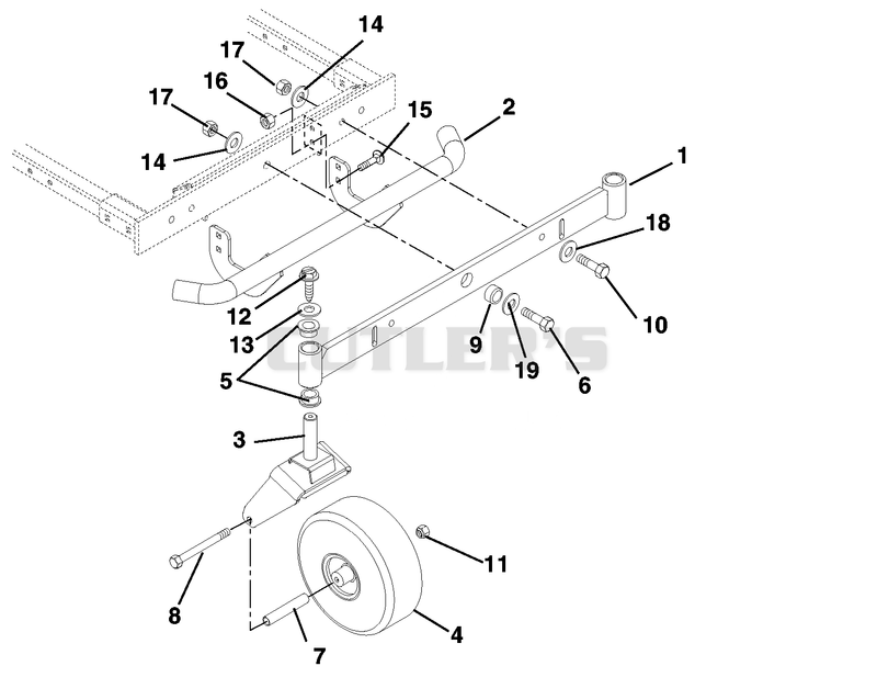 Front Axle, Tires And Bumper