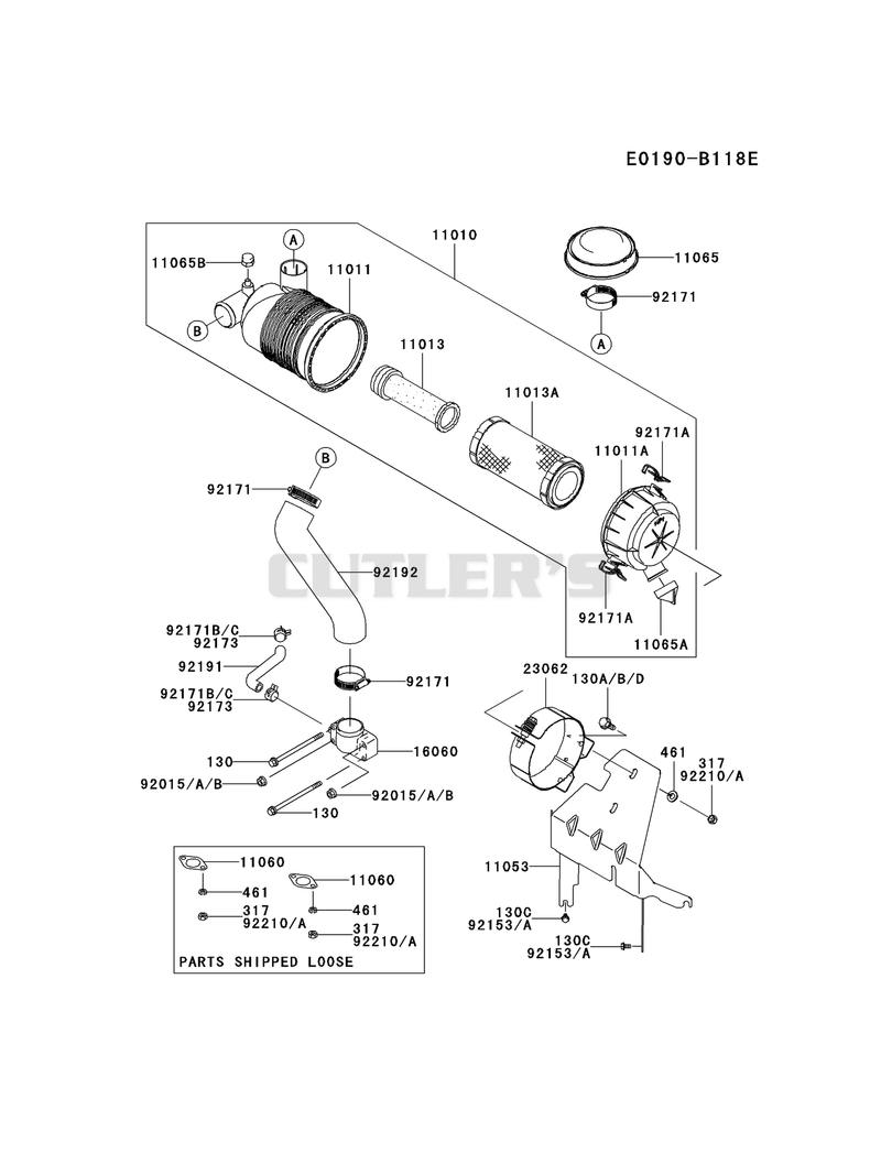 AIR-FILTER/MUFFLER