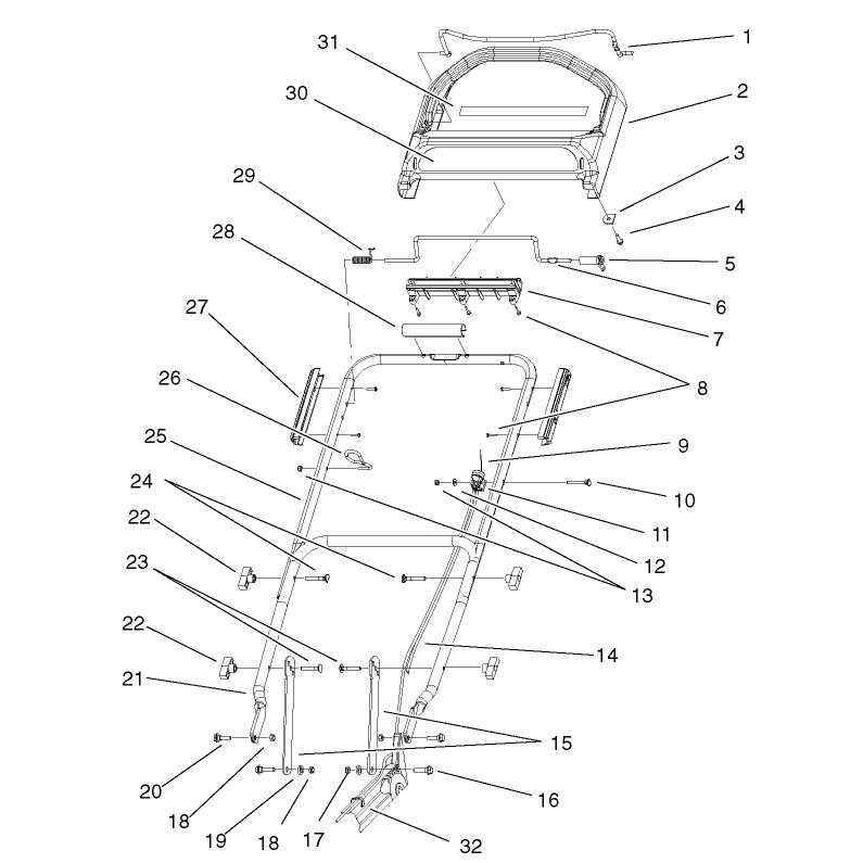 Handle and Control Assembly
