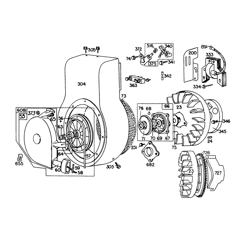 Engine Briggs & Stratton
