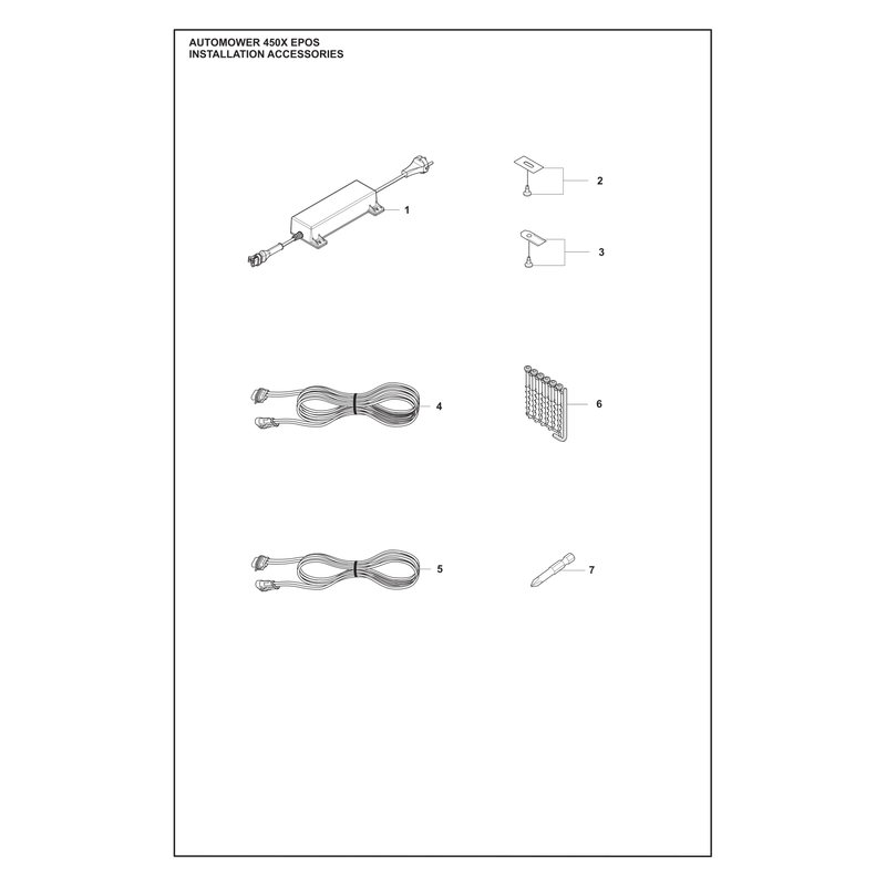 INSTALLATION ACCESSORIES