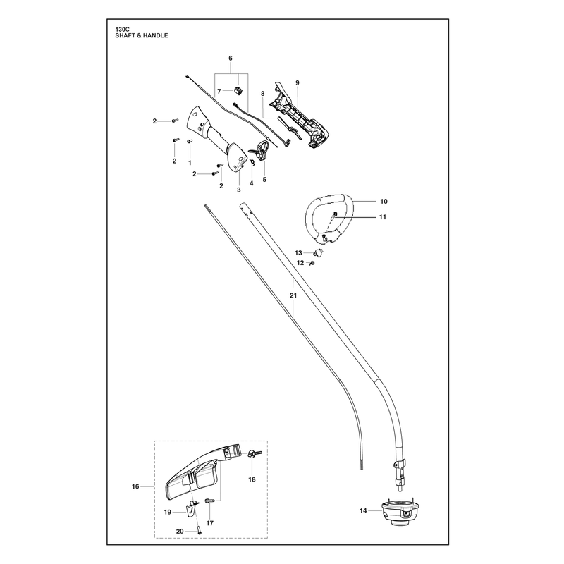 SHAFT AND HANDLE