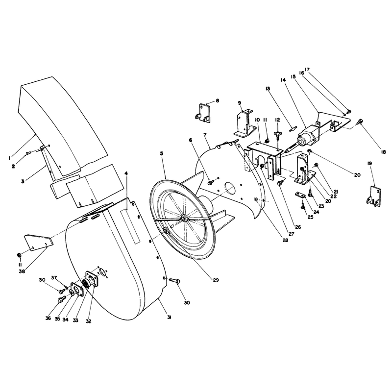 Grass Collection System Model No 30576 Optional