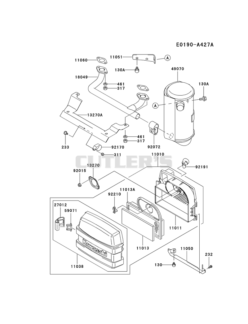 AIR-FILTER/MUFFLER