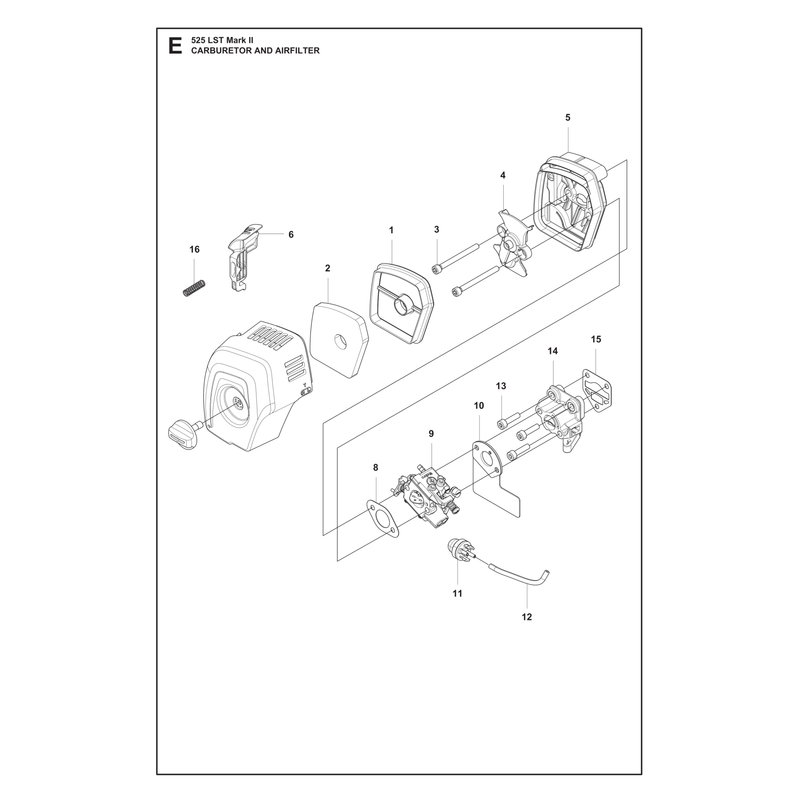 CARBURETOR AND AIR FILTER