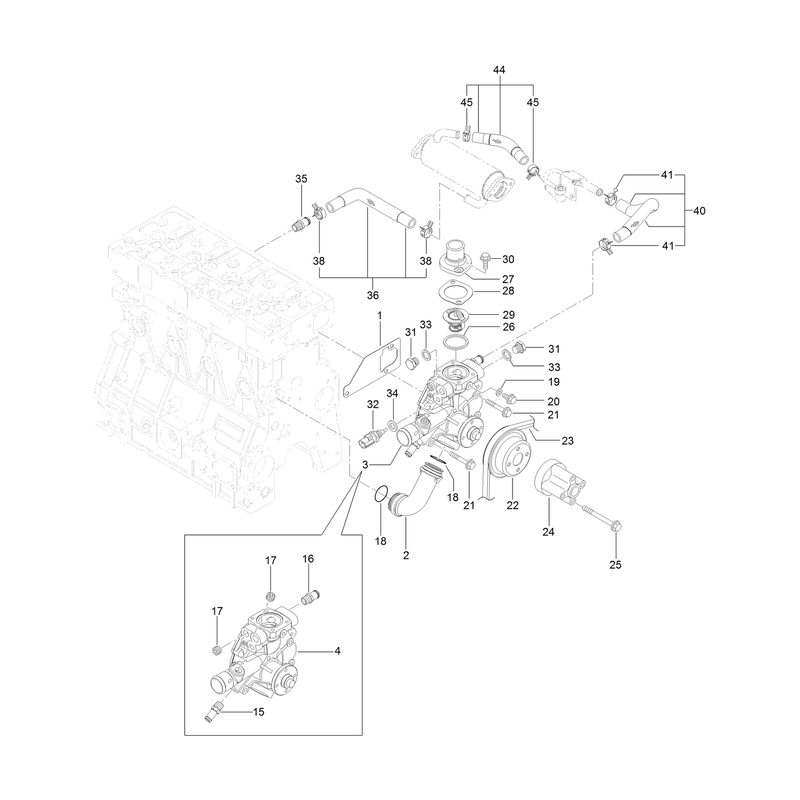 Cooling Water System Assembly