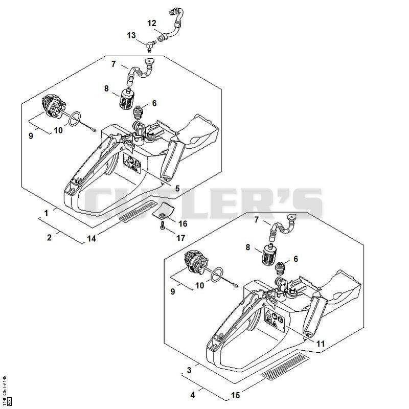Tank housing