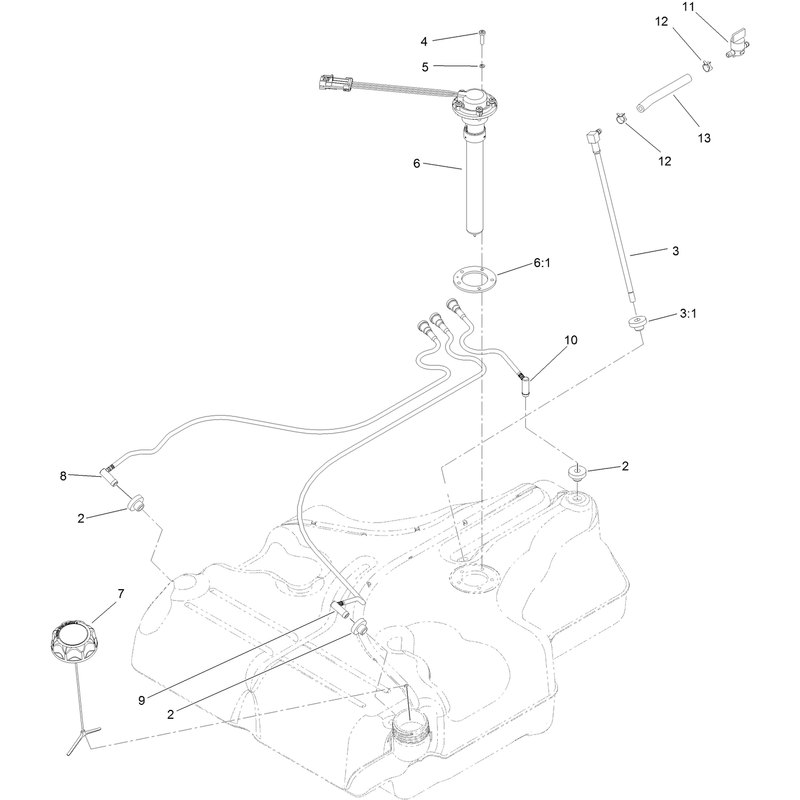 Fuel Tank Assembly No. 116-3979