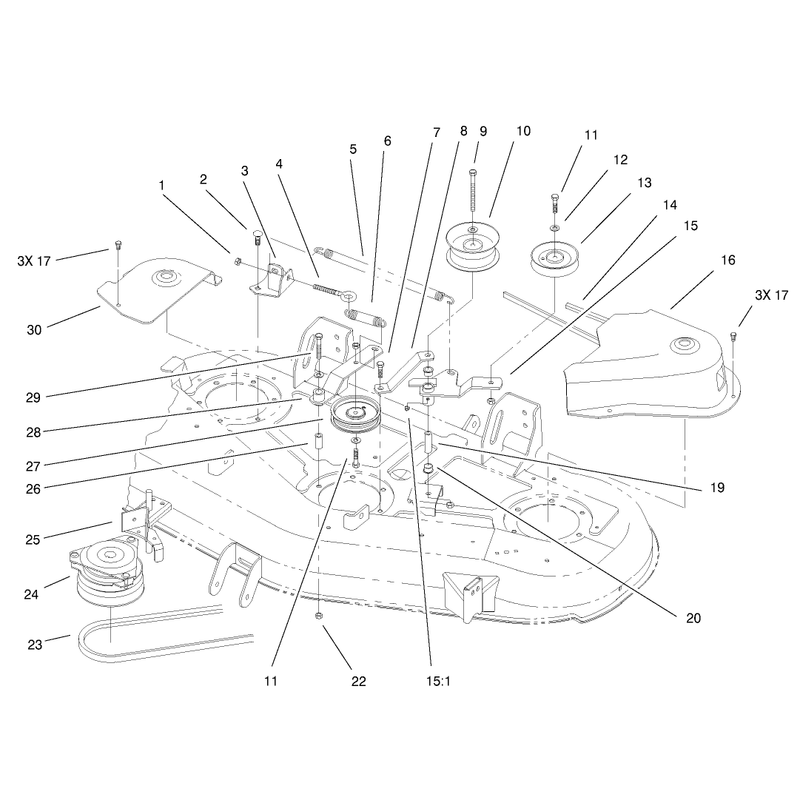 Drive & Belt Covers Assembly