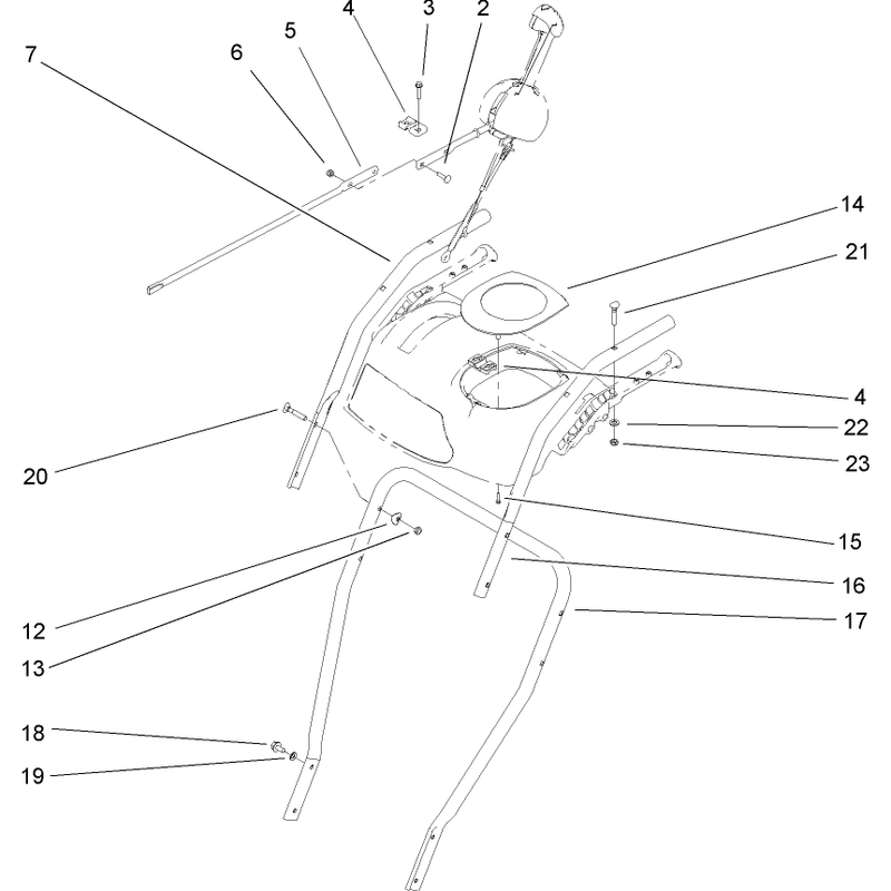 Handle and Control Assembly