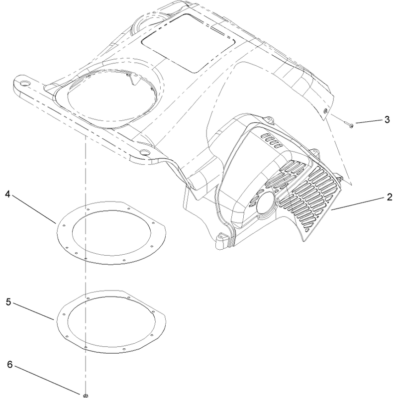 Upper Shroud Assembly No. 110-3400