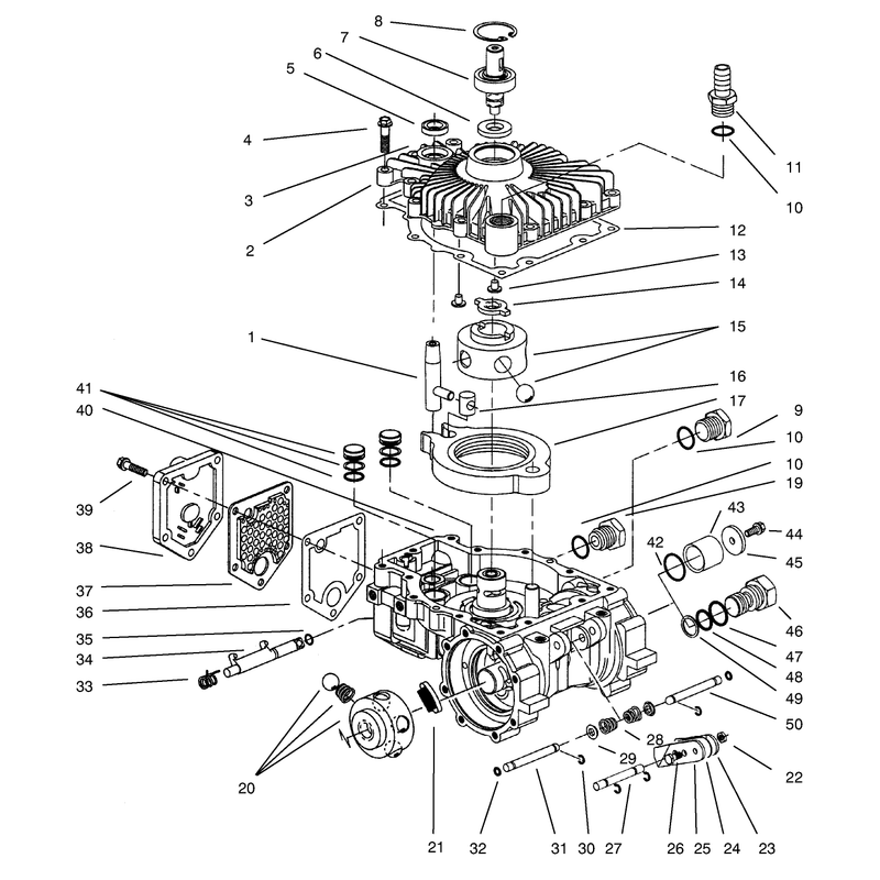 Transmission Assembly Eaton Model 781-016