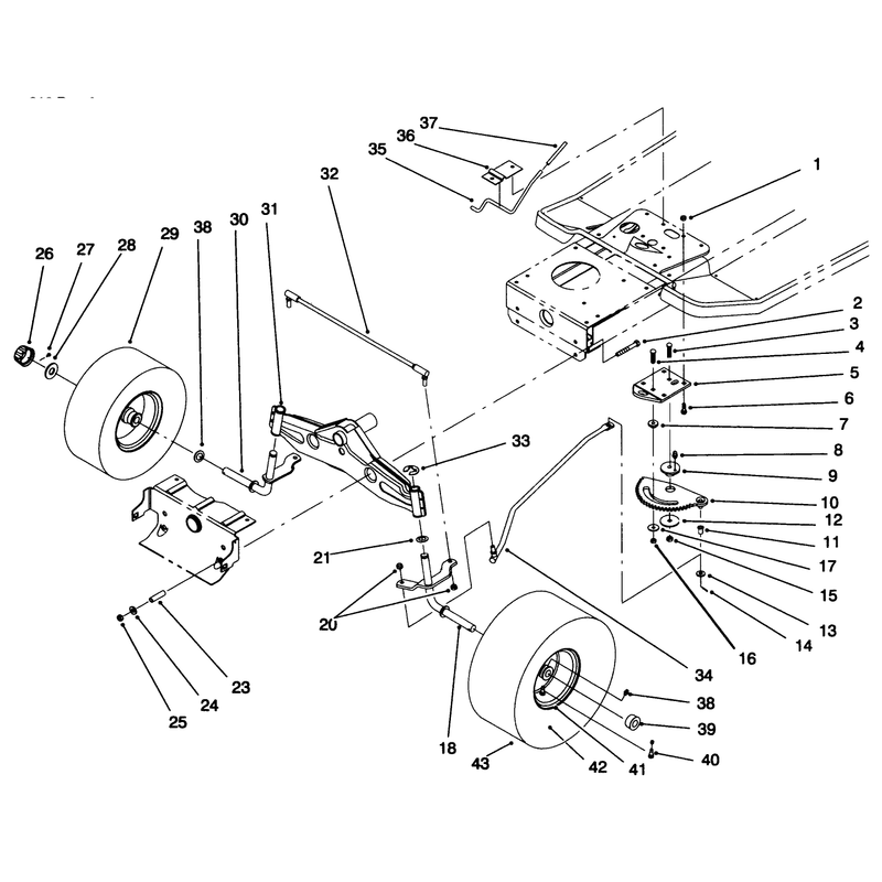 Front Axle Assembly