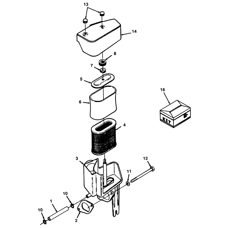 12hp Engine Air Cleaner Assembly