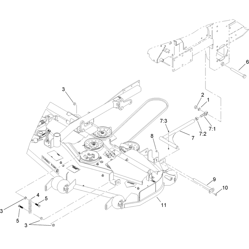 Deck Connection Assembly