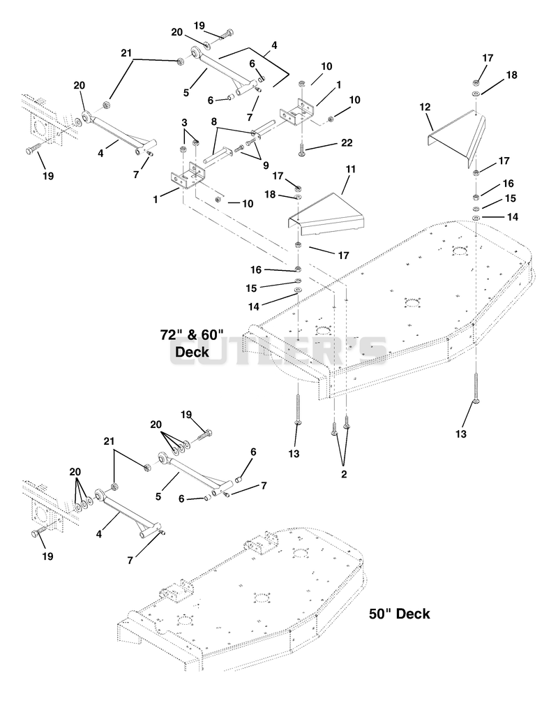 Mounting Arms And Belt Guards