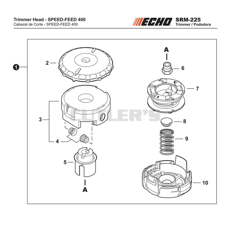 Trimmer Head Speed Feed 400