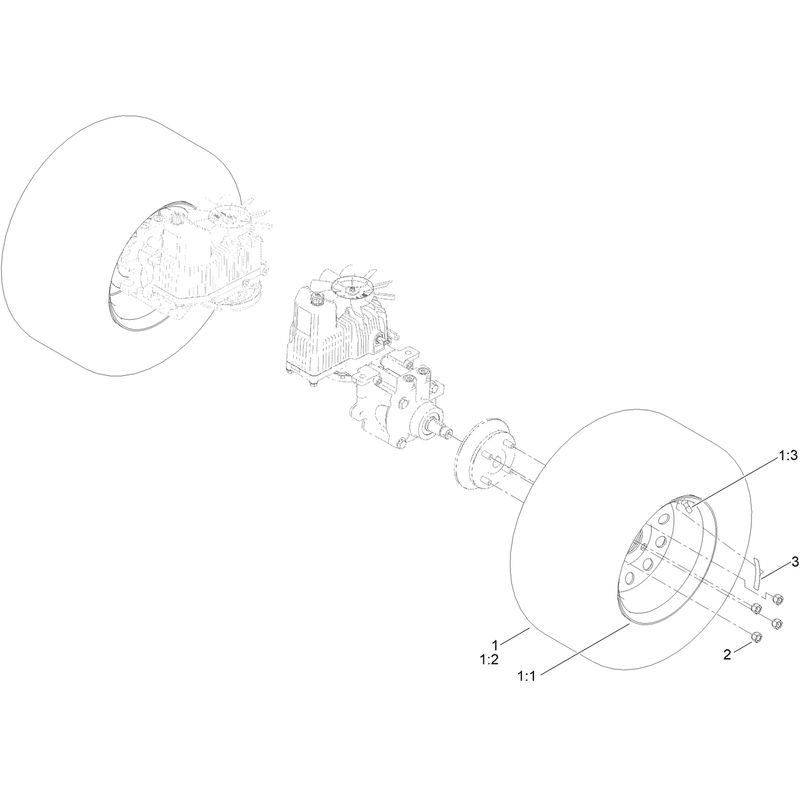 Rear Wheel Assembly
