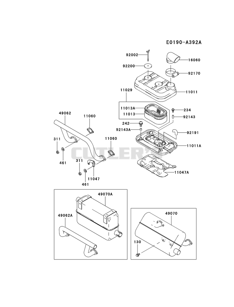 AIR-FILTER/MUFFLER