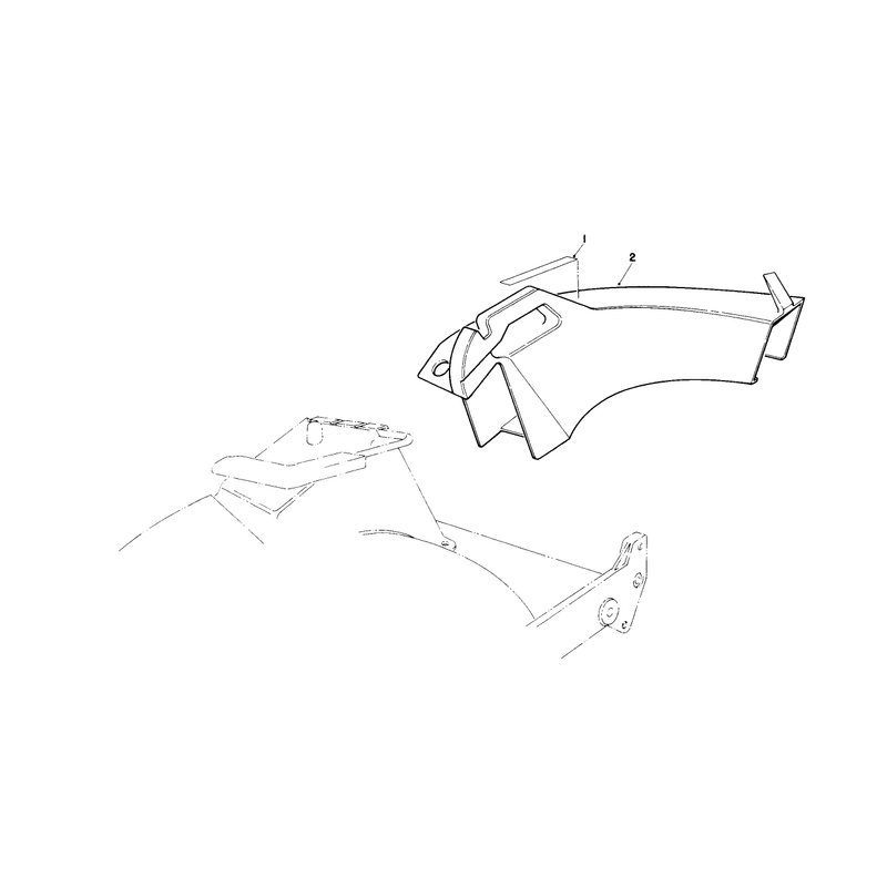 Side Discharge Chute Model No 59168 Optional
