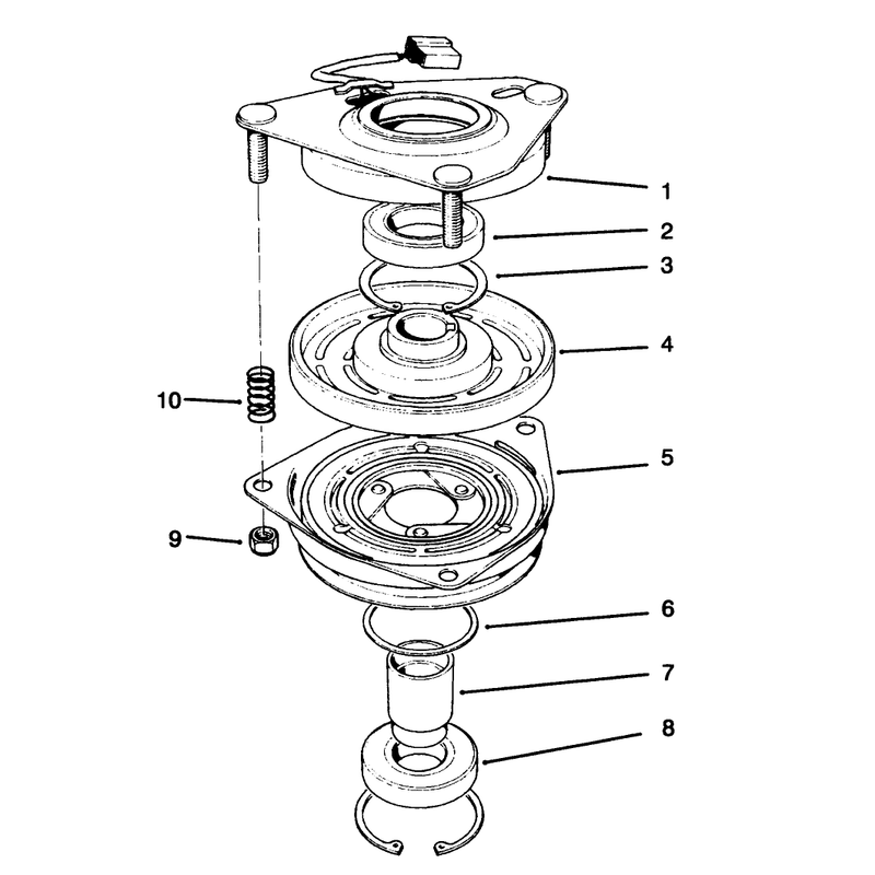 Clutch Assembly No 54-3200