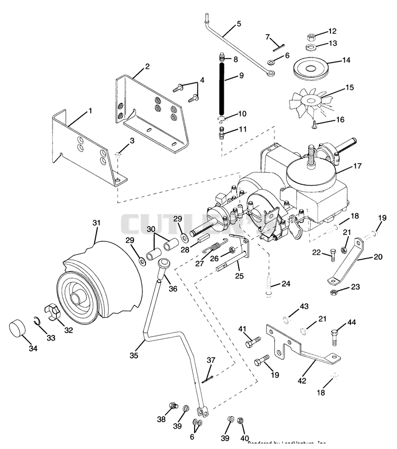 Rear Wheel & Hydro Drive