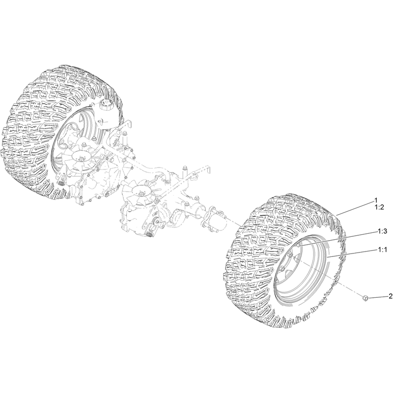 Rear Wheel Assembly