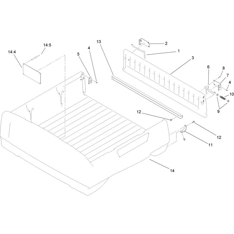 Box and Tailgate Assembly