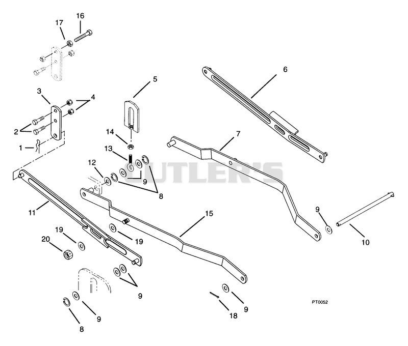 40" Hanger Arm