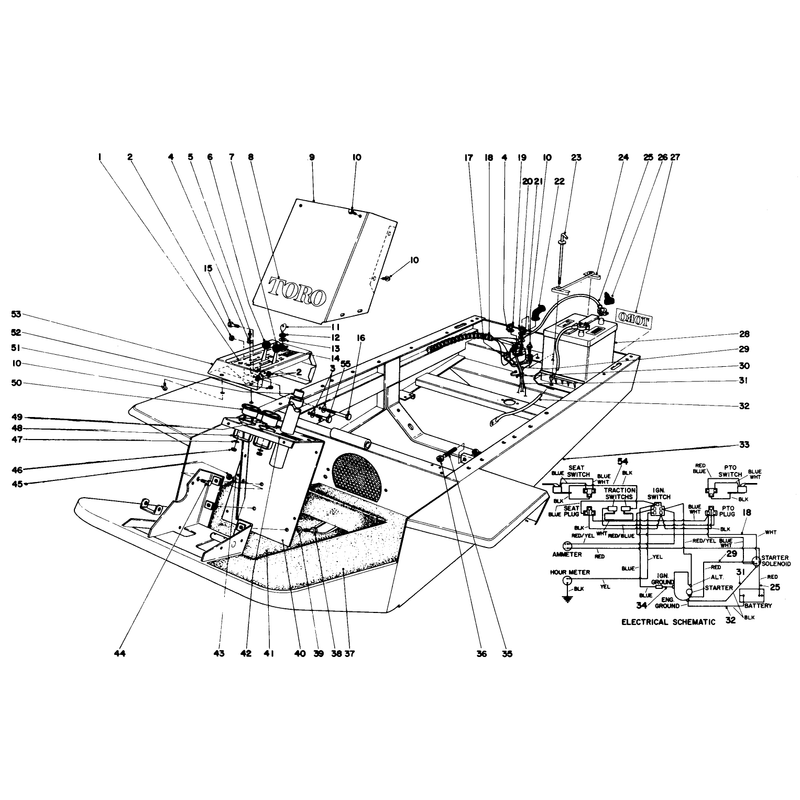 Instrument Panel and Steering Post Assembly