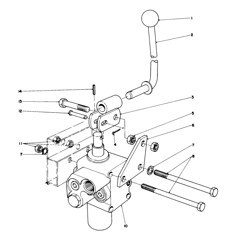Valve and Lever Assembly