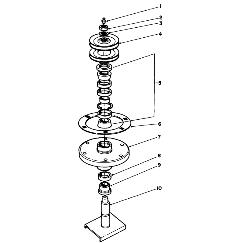 Drive Spindle No 51-3540
