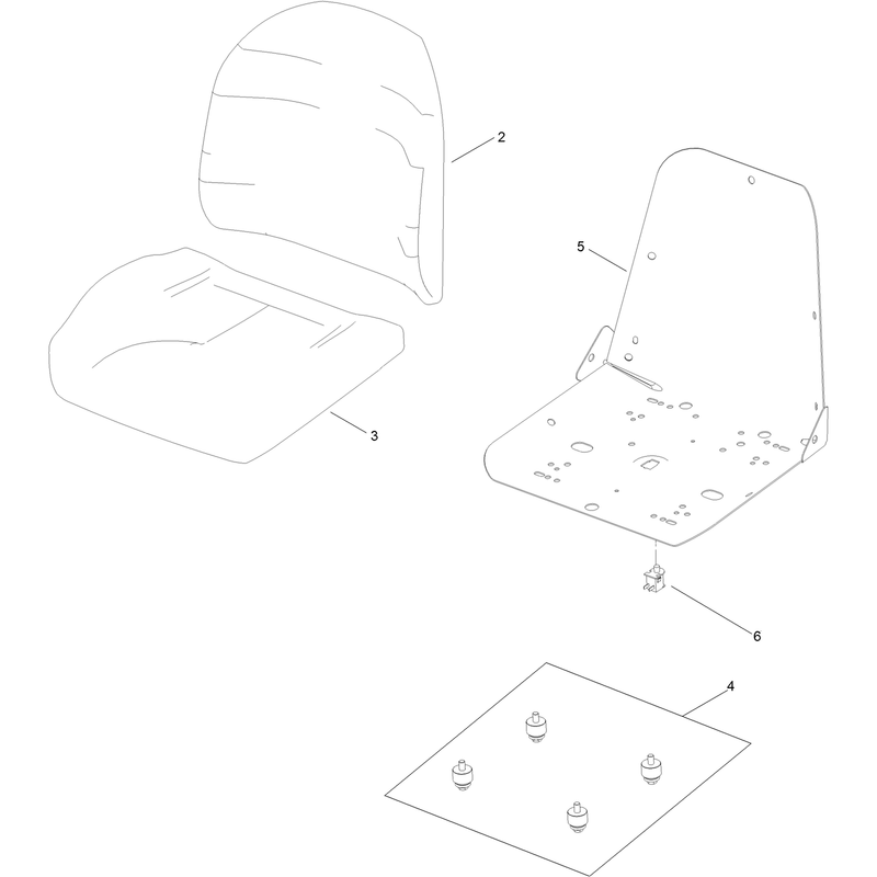 Seat Assembly No. 138-2608