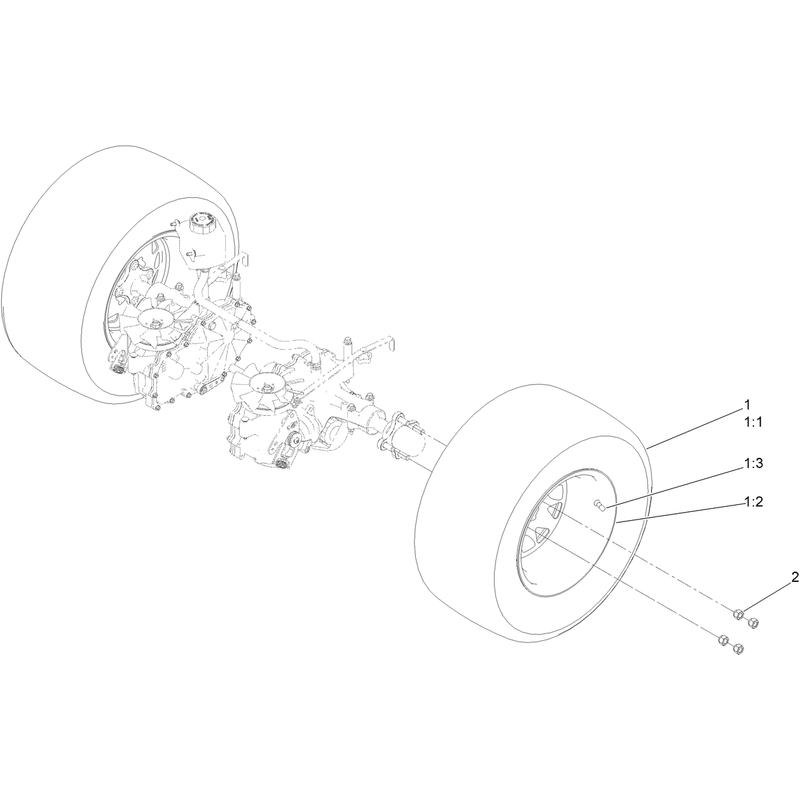 Rear Wheel Assembly
