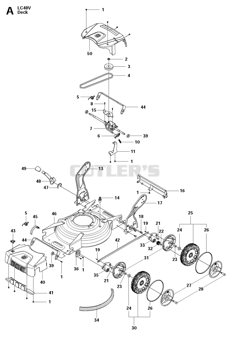 MOWER DECK / CUTTING DECK