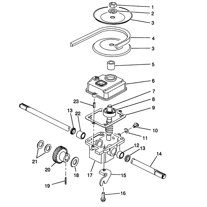 Gearbox Assembly No 71-8250