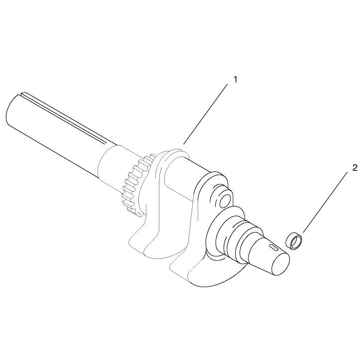 Group 1 Crankshaft Model 73470 Only