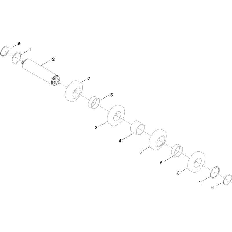 8in Wheel Assembly No. 133-5067