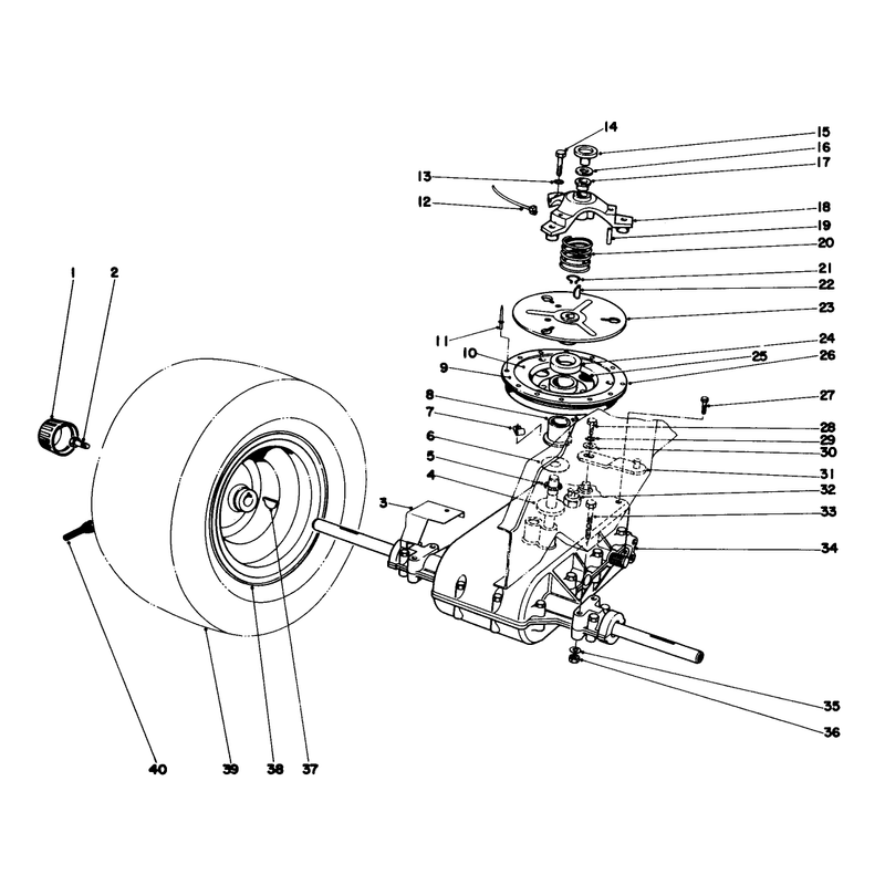 Transaxle & Clutch Assembly