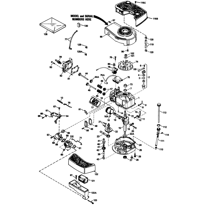 Engine Model No Tnt 100-10104f