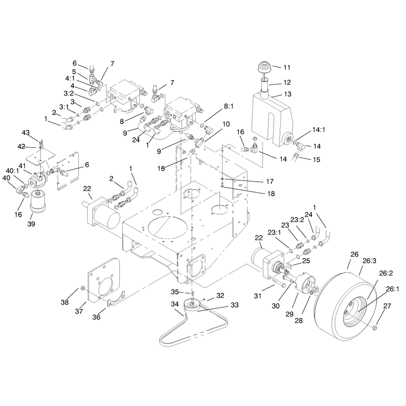 Hydraulic and Drive System
