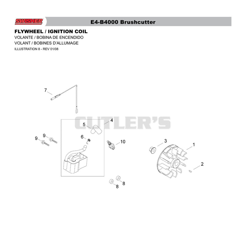 FLYWHEEL / IGNITION COIL