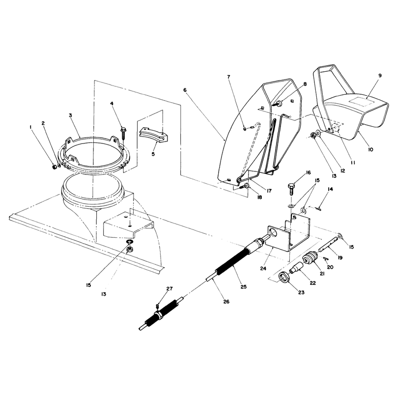44in Snow Thrower Model No 30761 Optionalcontinued