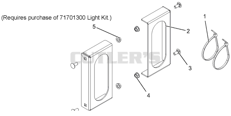 Brake Light Bracket Kit