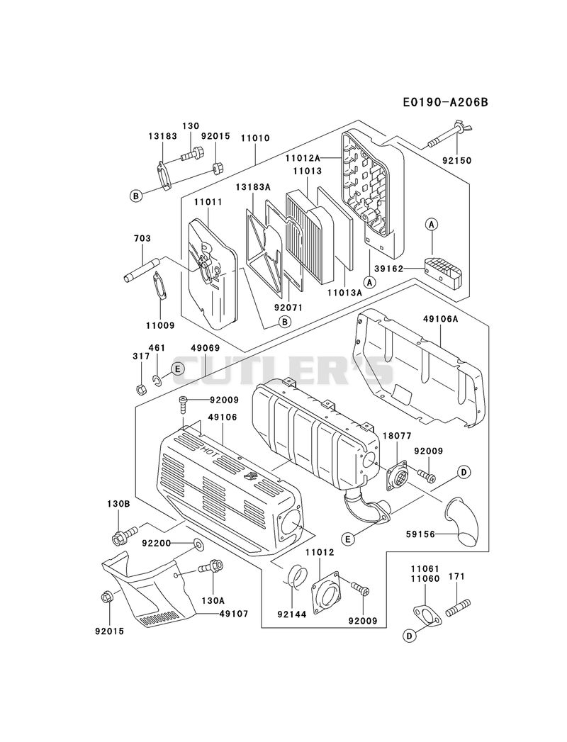 AIR-FILTER/MUFFLER