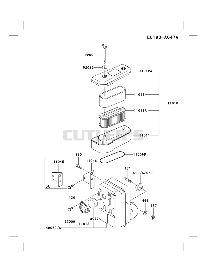 AIR-FILTER/MUFFLER