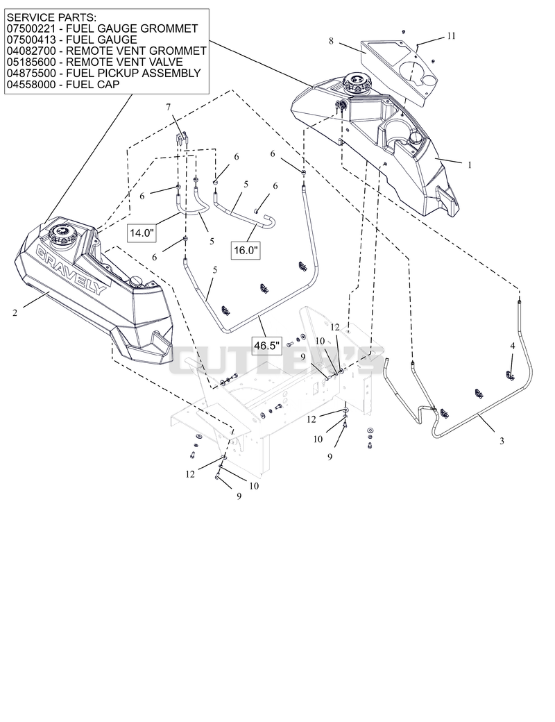Fuel System - Kohler