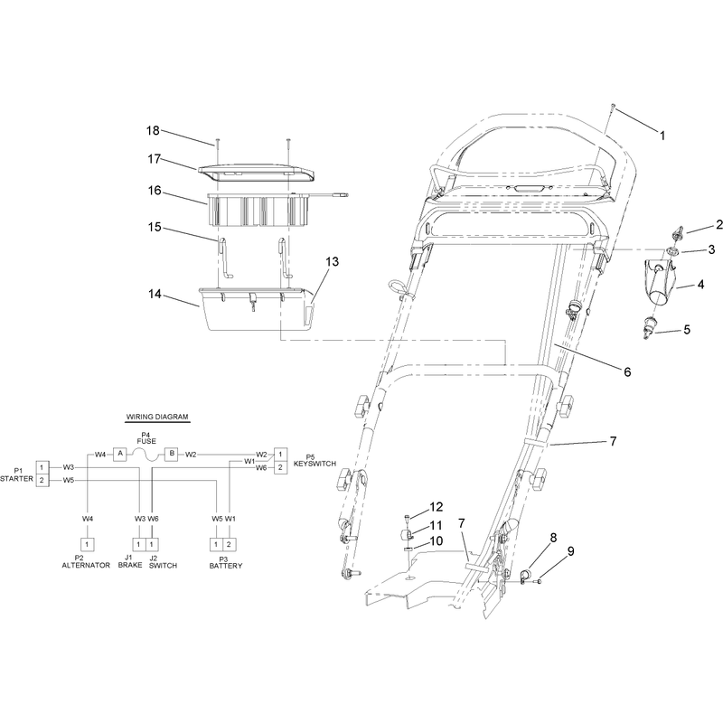 Electrical Starter Component Assembly